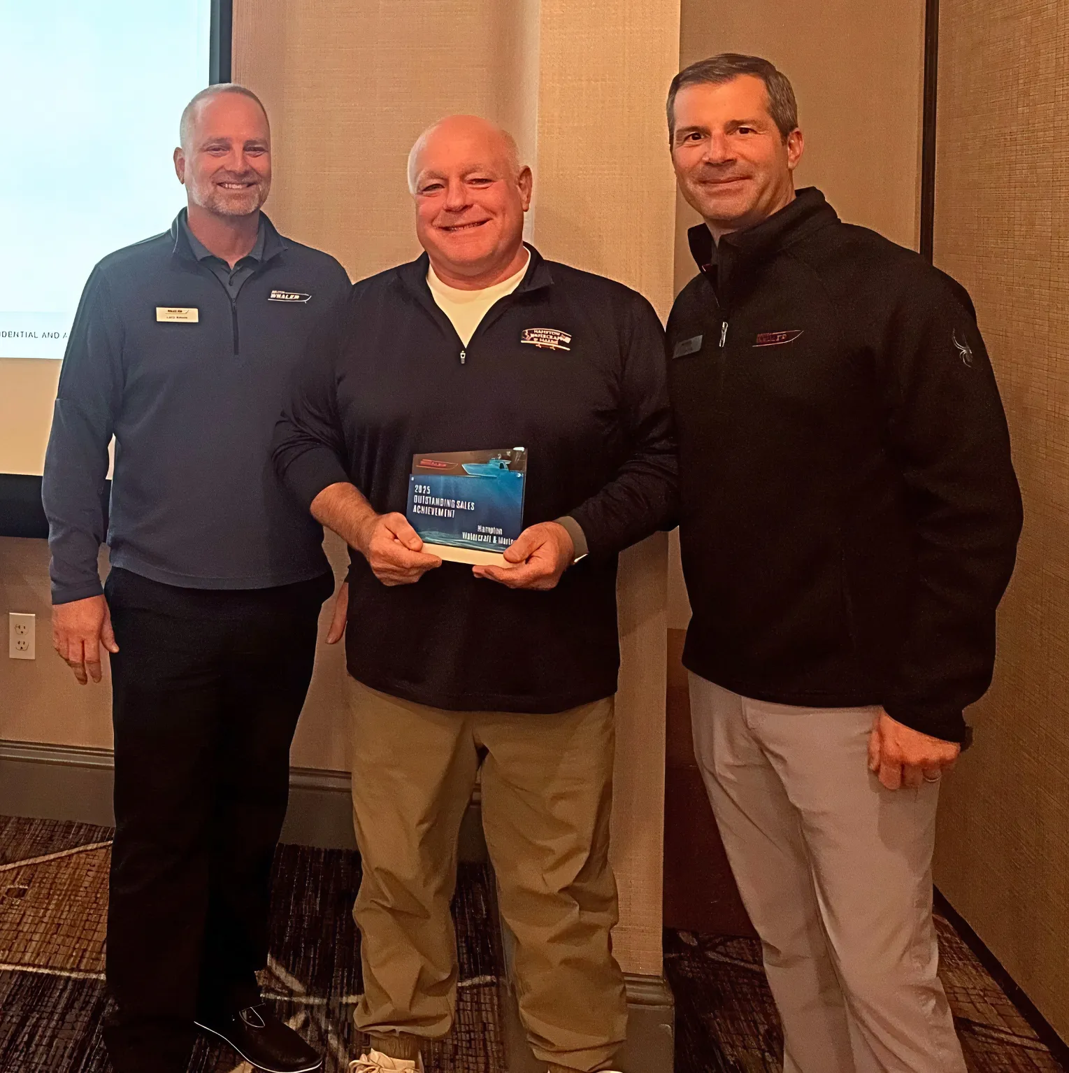 Boston Whaler Outstanding Sales & CSI Award
